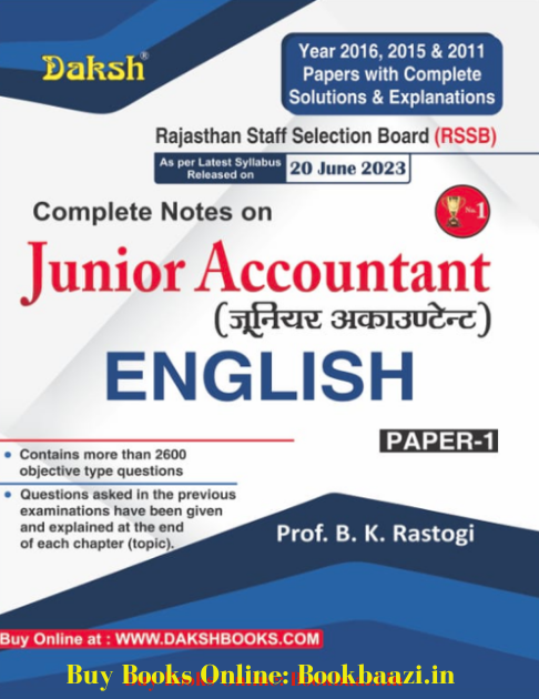 Daksh Junior Accountant English