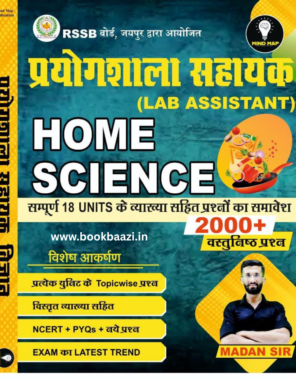 Mind map Lab Assistant Home Science by Madan Sir