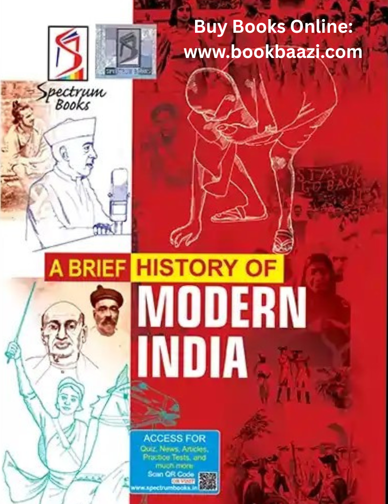 Spectrum A brief History of Modern India in English  New Edition 2024