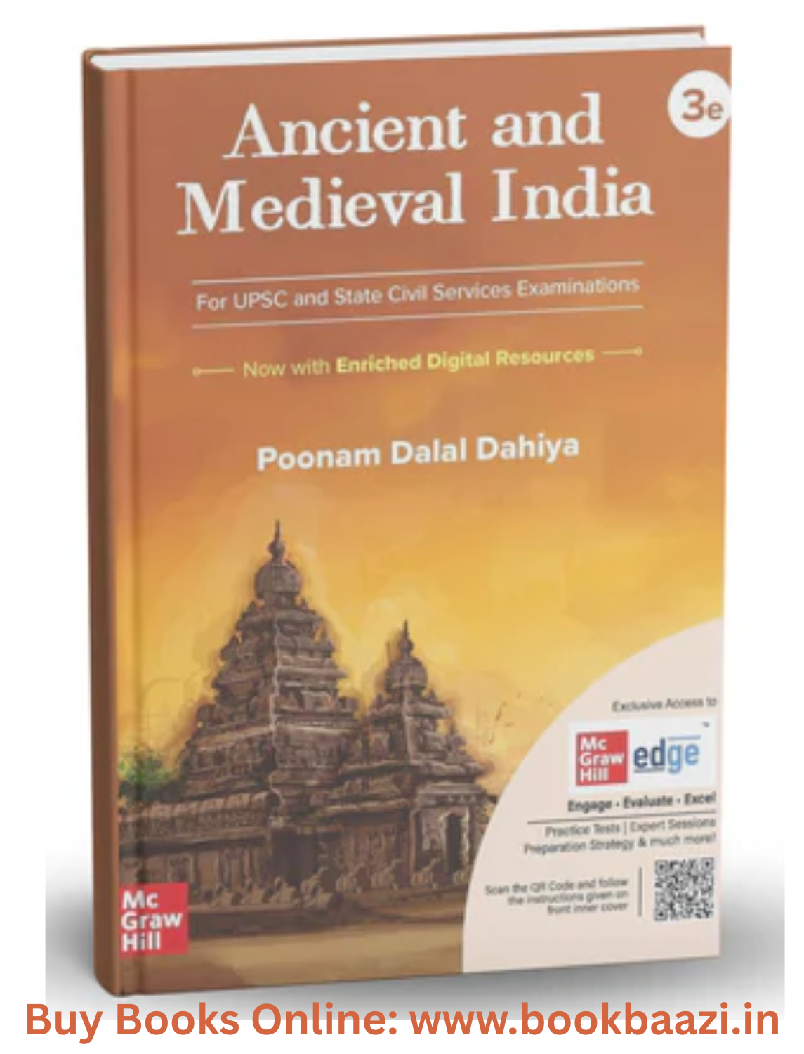 TMH Ancient and Medival India 3rd Edition English Medium by Poonam Dalal Dahiya