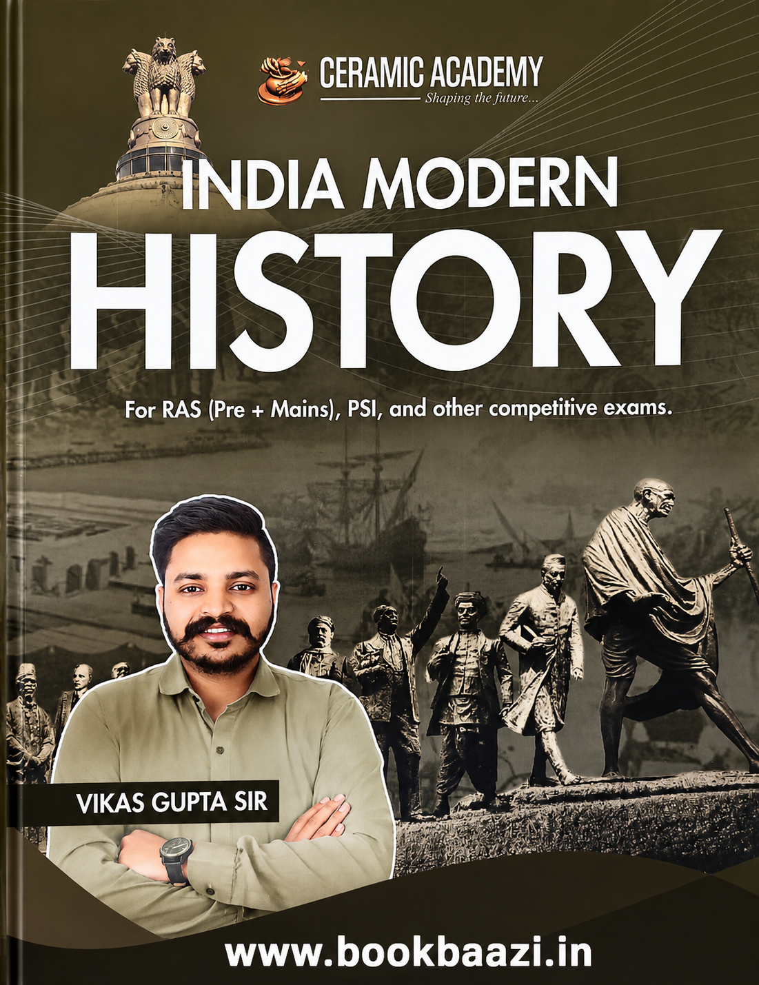 Ceramic Academy Indian Modern History  ( English Medium ) by Vikas Gupta sir
