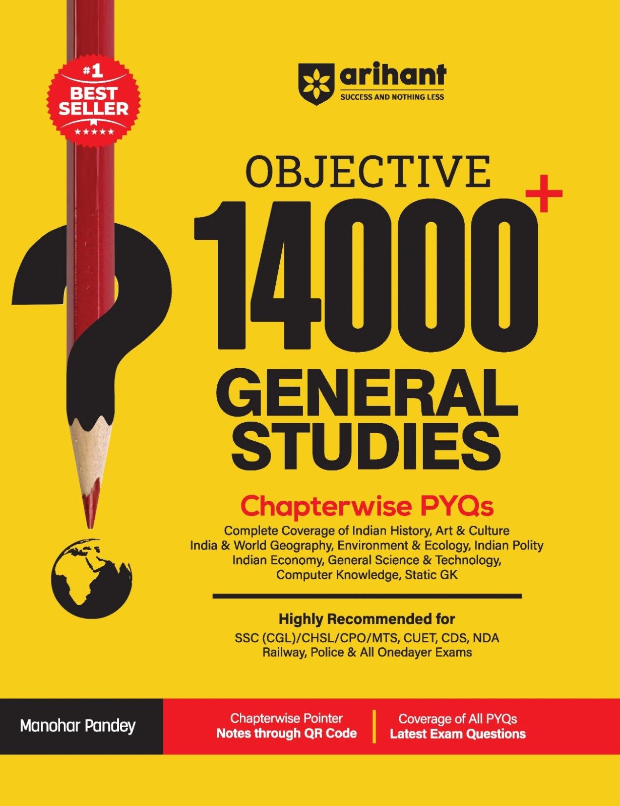 Objective 14000+ General Studies – Chapterwise PYQs