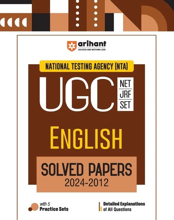 NTA UGC NET/JRF/SET English Solved Papers 2024–2012
