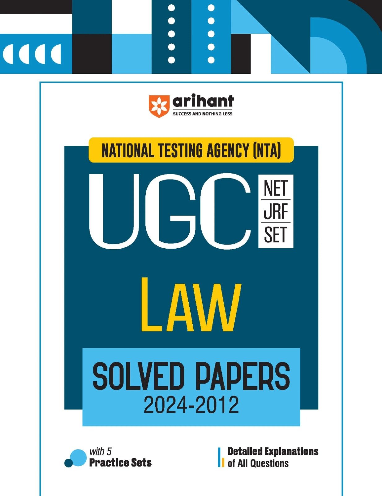 NTA UGC NET/JRF/SET Law Solved Papers 2024–2012