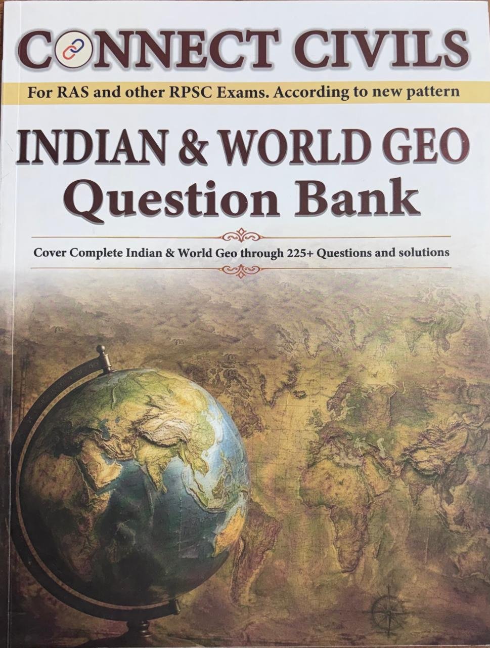 Connect Civil India World Geography Question Bank 2026