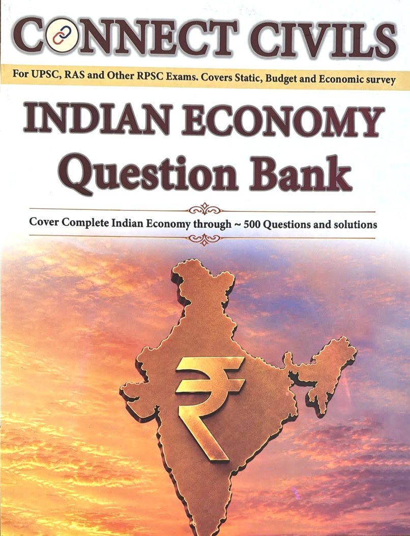 Connect Civil Indian Economy Question Bank by Neon Sir