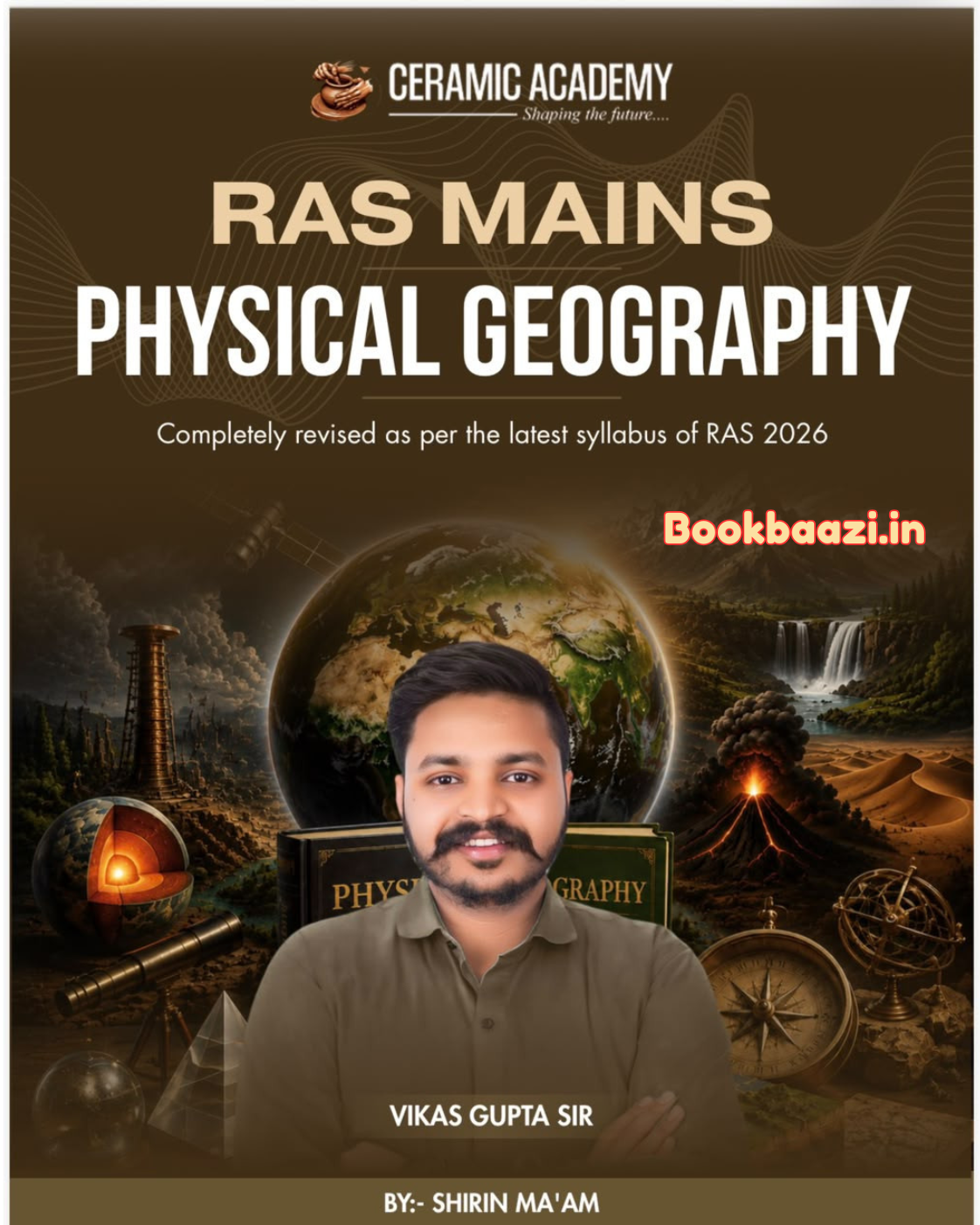 Ceramic RAS Mains Physical Geography English Medium by Vikas Gupta 2026
