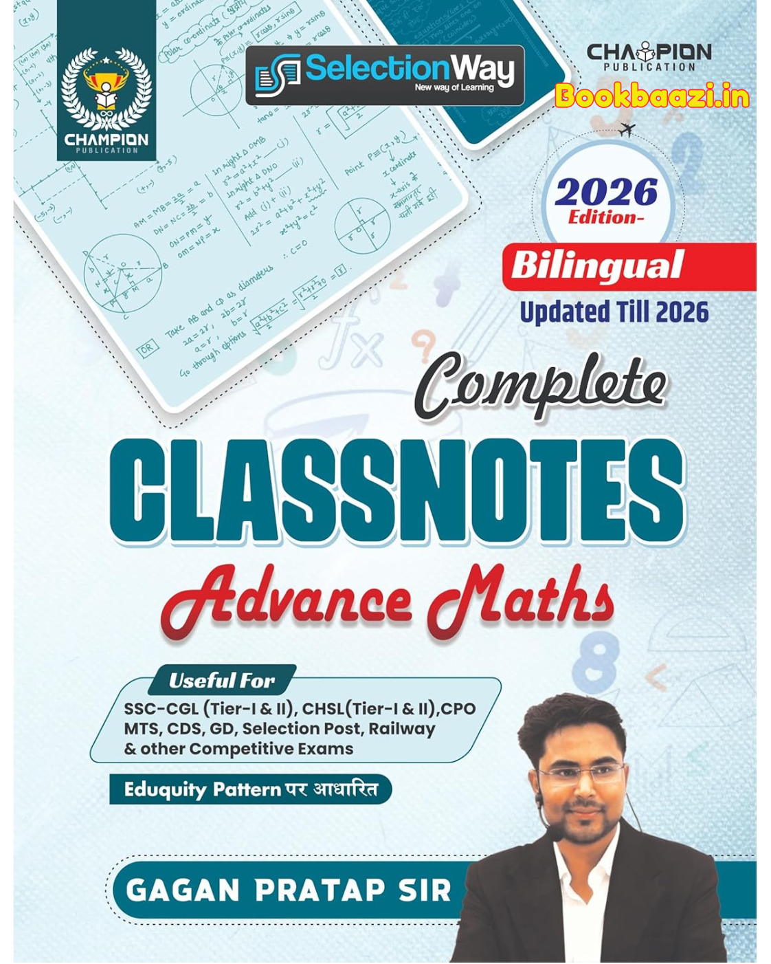 Champion Complete Classnotes Advance Maths 2026 Bilingual by Gagan Pratap
