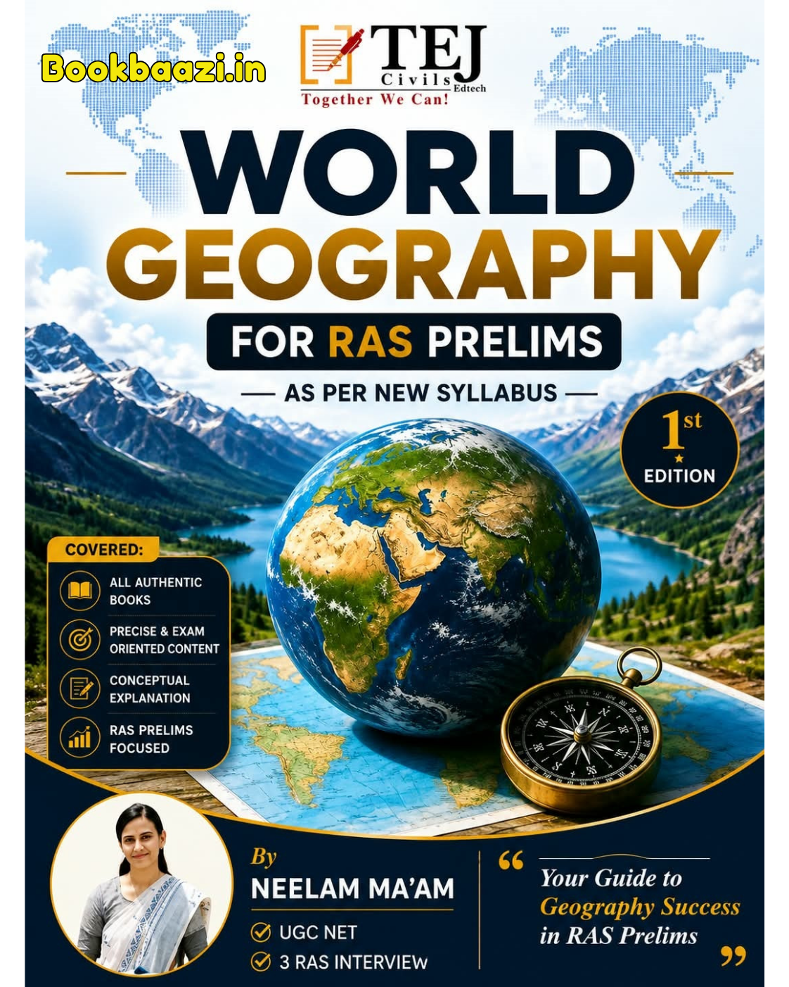 Tej World Geography for RAS Prelims 1st Edition