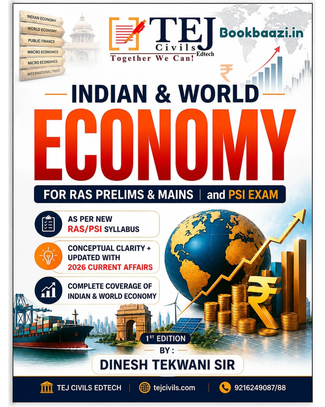 Tej India & World Economy by Dinesh Tekwani Sir