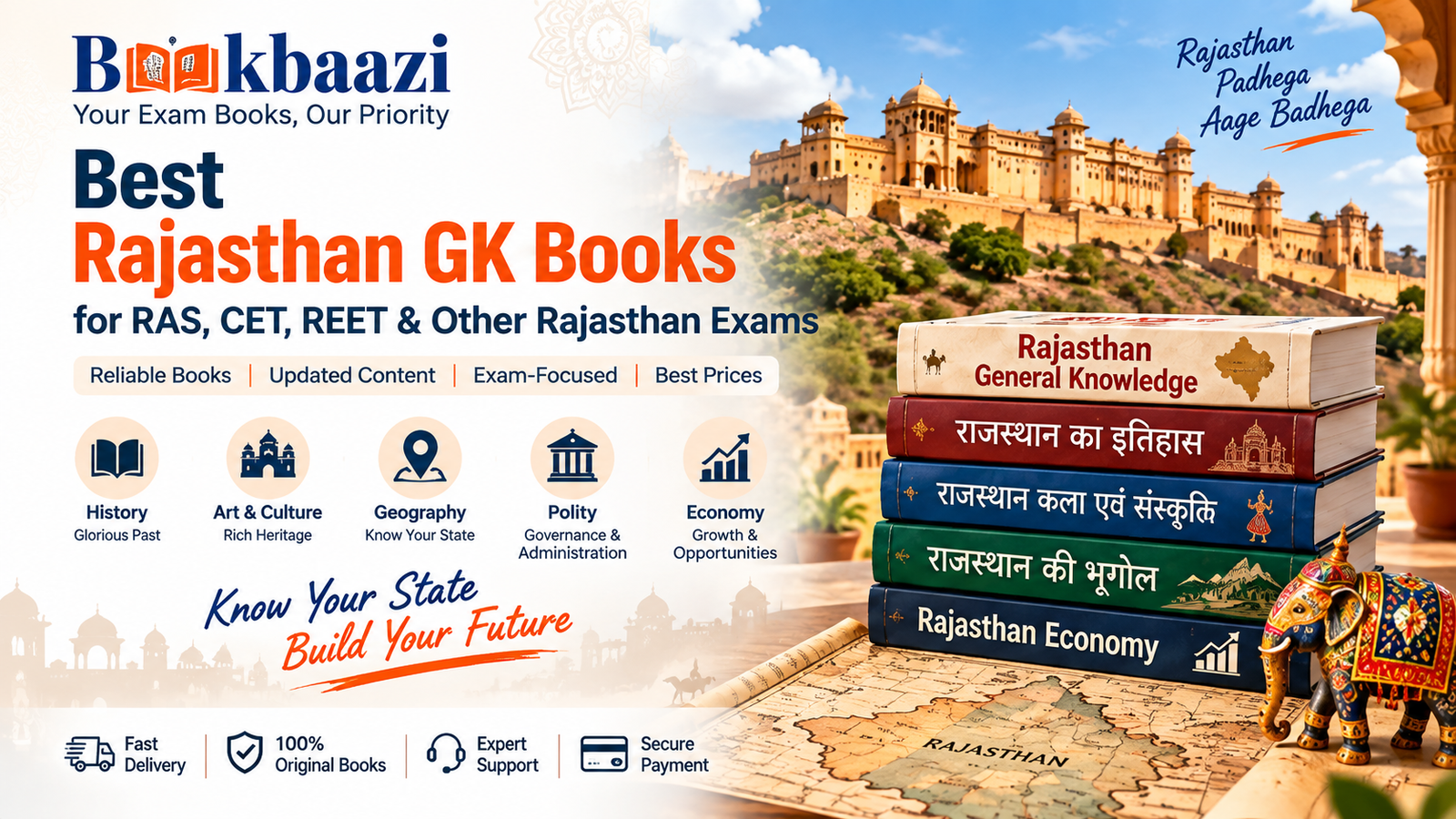 Best Books for RAS Preparation 2026 – Prelims & Mains Book List